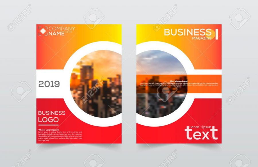 Brochure design template vector.Flayers annual report. Leaflet cover presentation. Layout . illustration. Layout, brochure, template, flayer, magazine, cover design for annual report, can use for business or your event